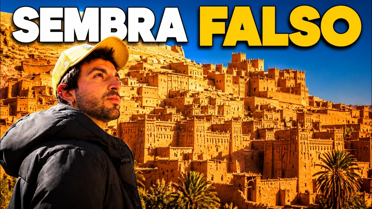 OUARZAZATE 🇲🇦 &ndash; Sembra davvero un film di Hollywood! 🎬 Il Marocco che non ti aspetti