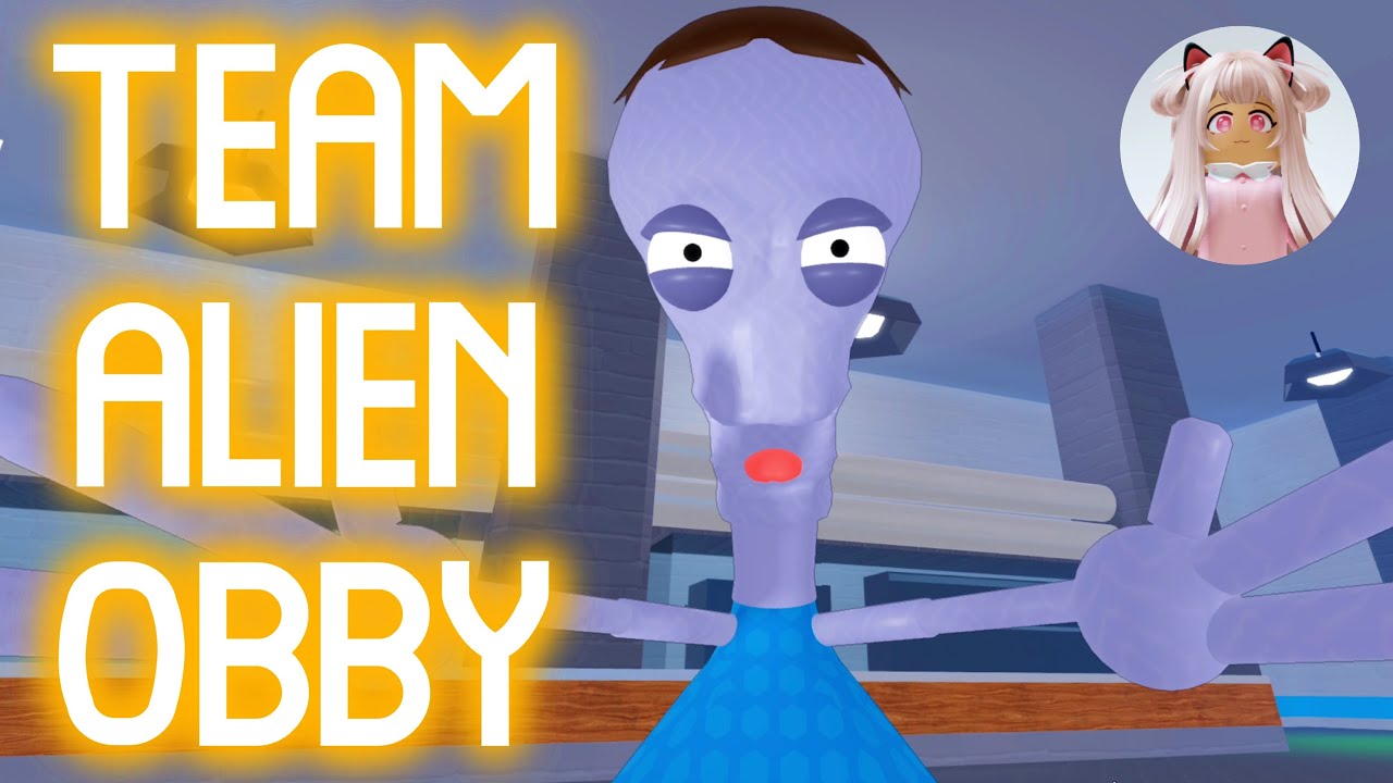 TEAM ALIEN OBBY! 👽 (TEAMWORK OBBY) Roblox Gameplay Walkthrough Teamwork Obby [4K]