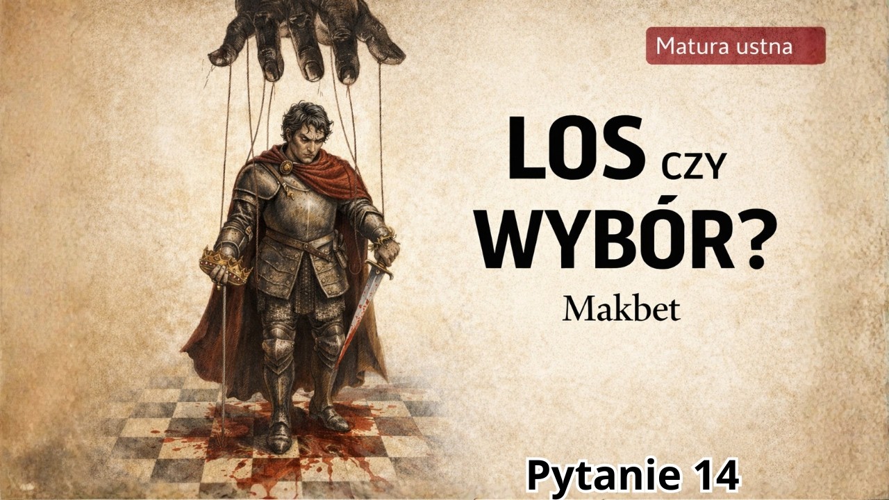 Pytanie 14. Makbet – Czy Człowiek Decyduje O Swoim Losie?  | Matura 2026 #maturapolski  #matura