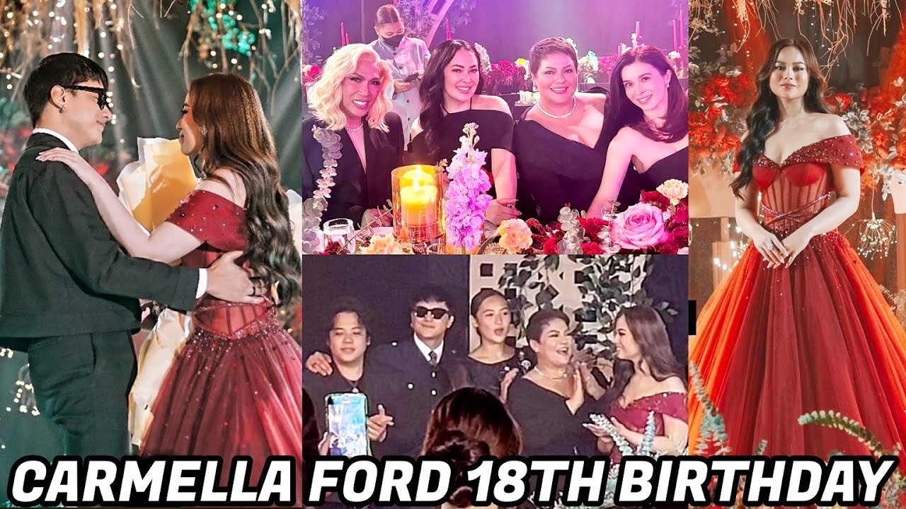 DANIEL PADILLA EMOSYUNAL SA BEDUT NG KAPATID❤️CARMELLA FORD 18TH BIRTHDAY BUNSO NI KARLA ESTRADA