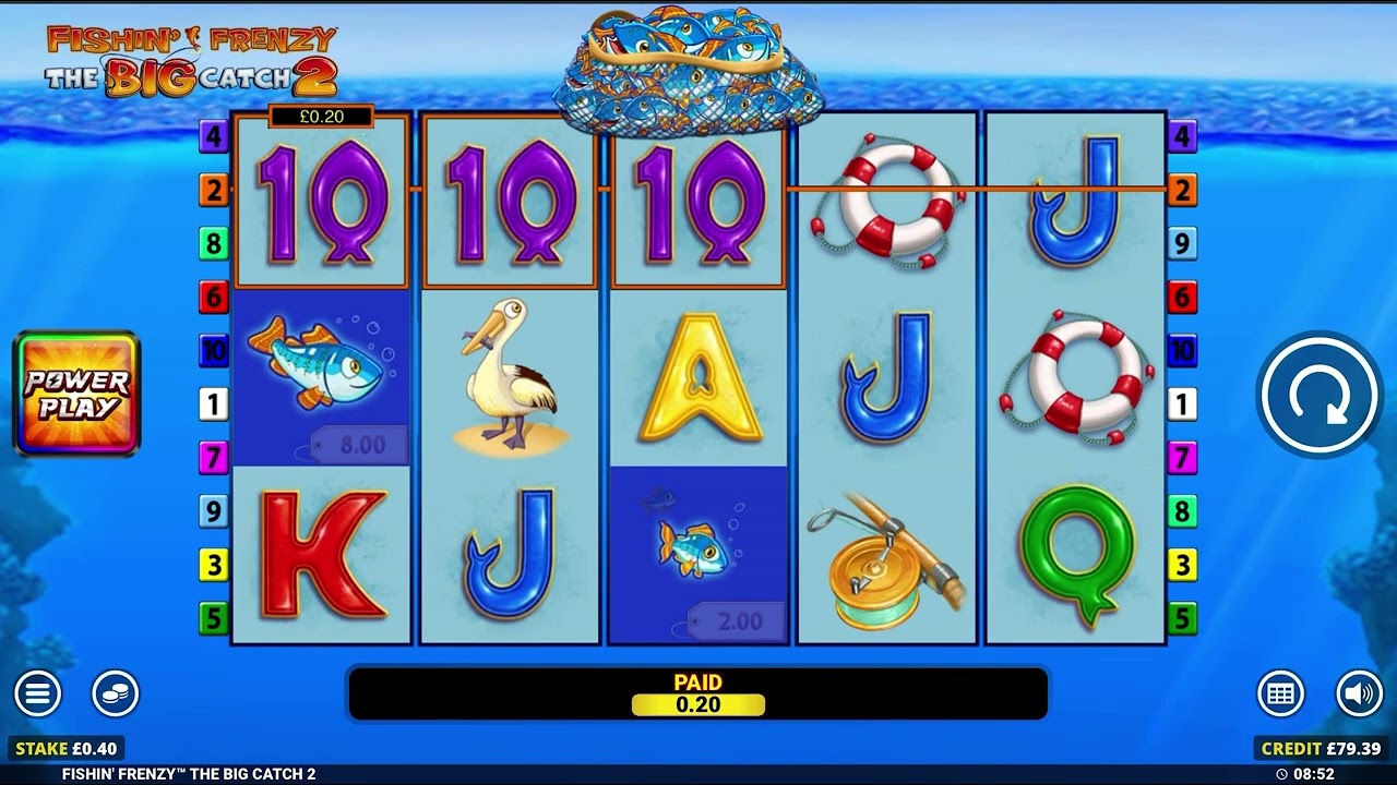 🐟🎣Давайте попробуем сыграть в игру про рыбок! На этот раз у нас Fishin Frenzy The BIG Catch 2. Чт...