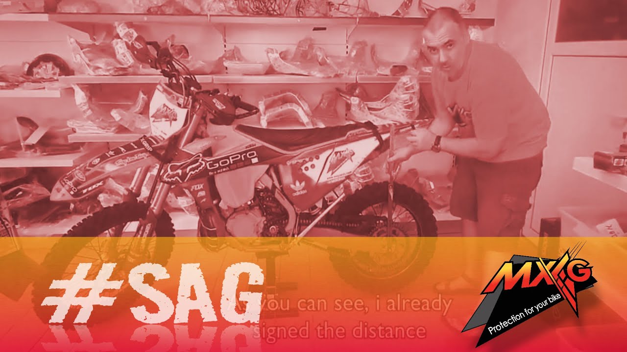 Futómű állítás - Motion Pro SAG scale // MX GUARDS