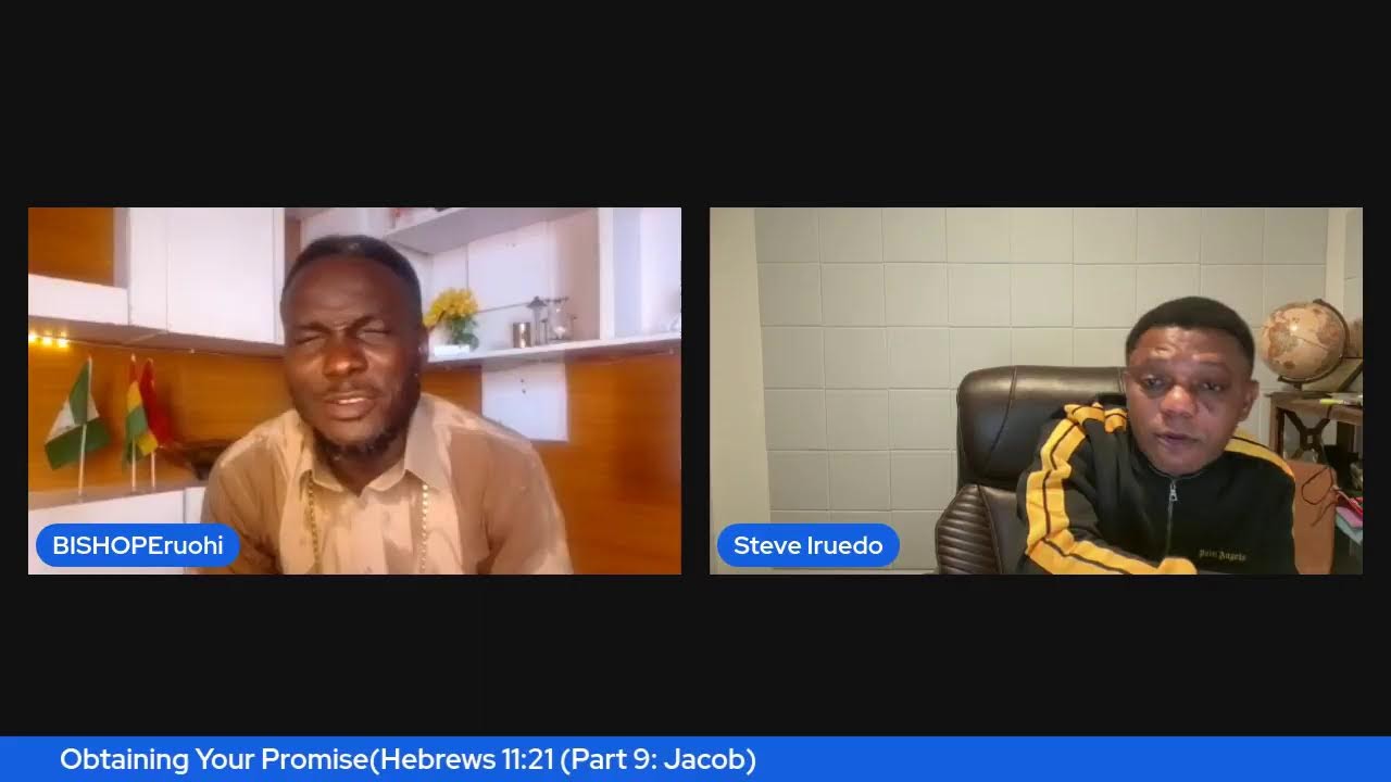 Conversation of the Saints with BISHOPEruohi and Pst Steve Iruedo