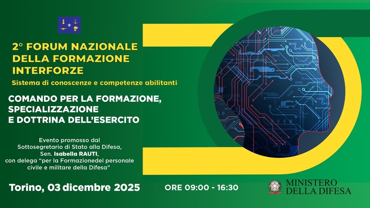 2° Forum Nazionale della Formazione Interforze