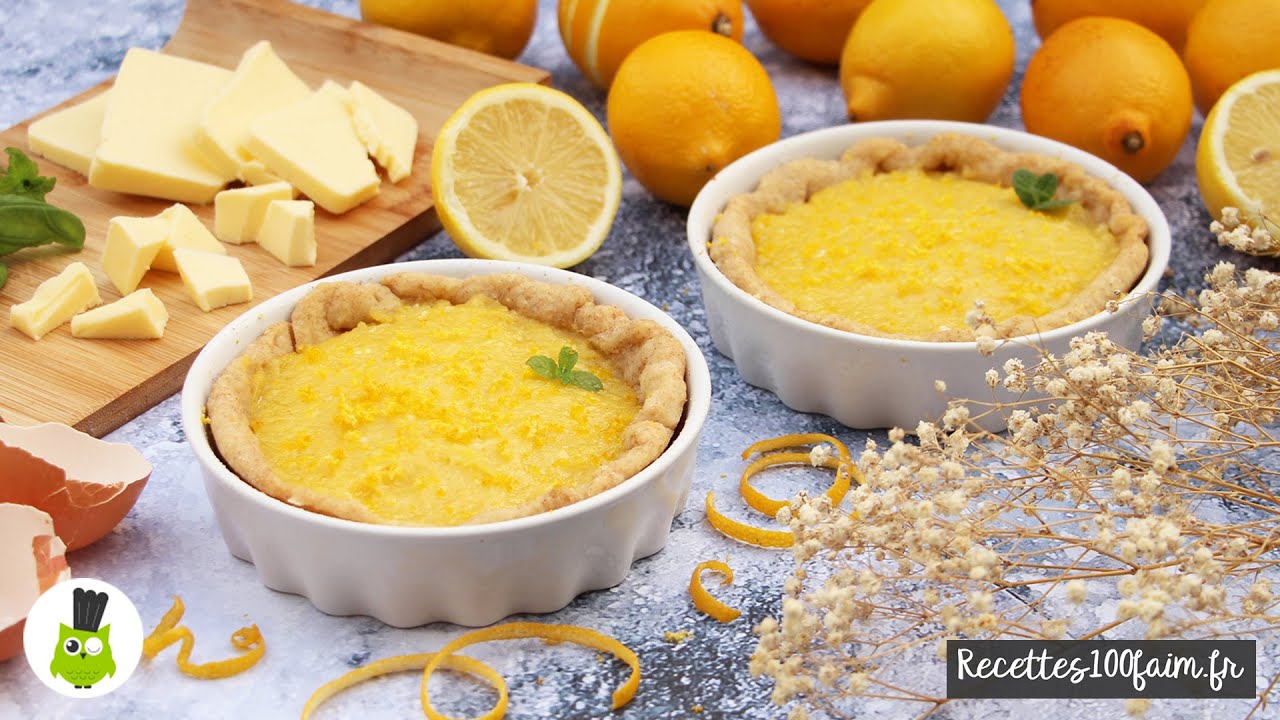 🍋 Tarte au lemon curd (crème de citron)