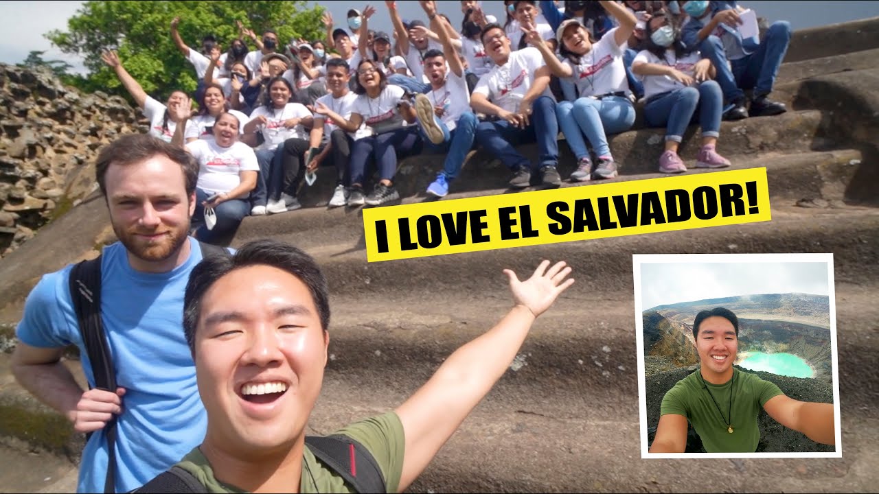Climbing EL SALVADOR'S ACTIVE VOLCANO and TAZUMAL RUINS