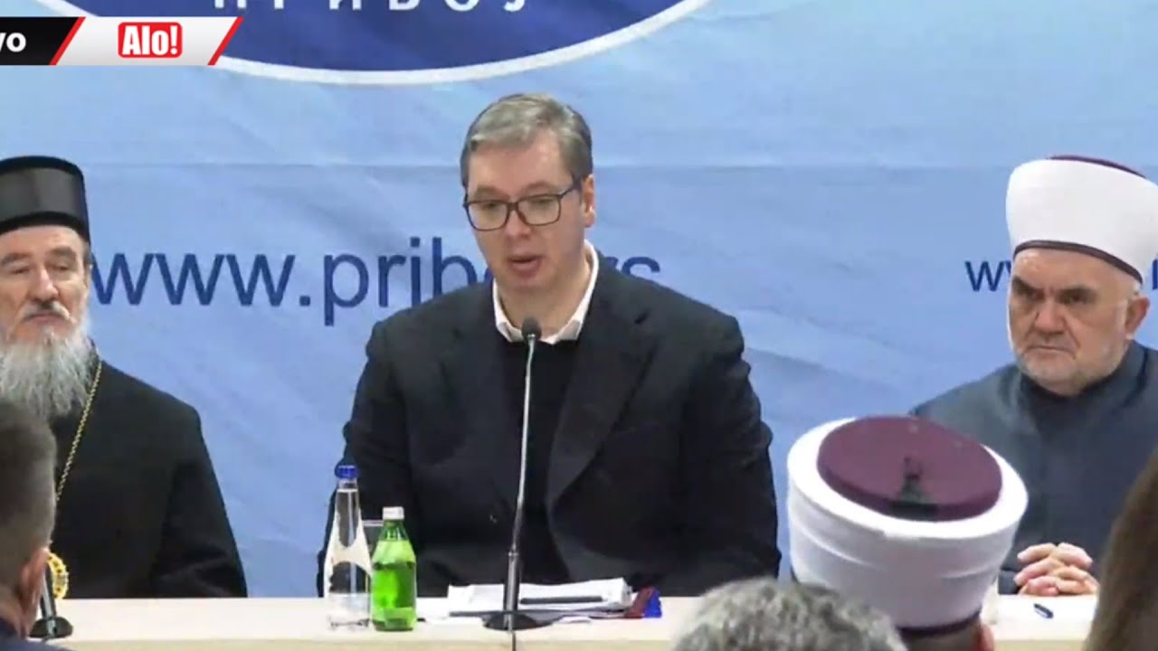 PREDSEDNIK VUČIĆ U PRIBOJU Vreme za spuštanje tenzija