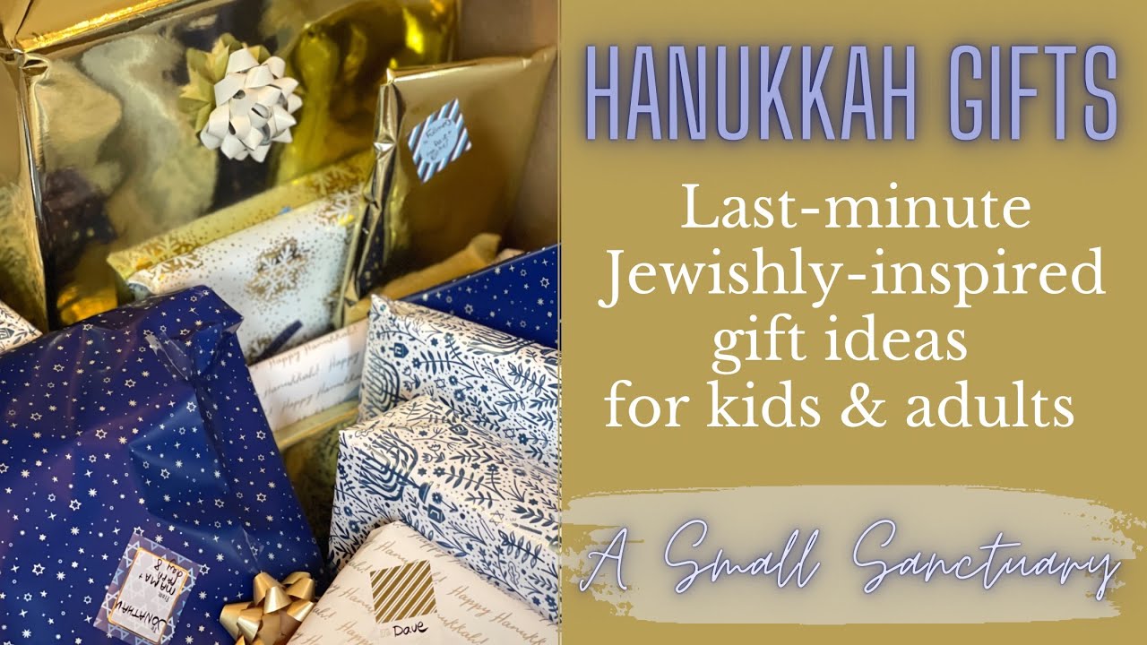 🕎Hanukkah Gifts: Last-Minute Jewishly-inspired Gift Ideas for Kids & Adults