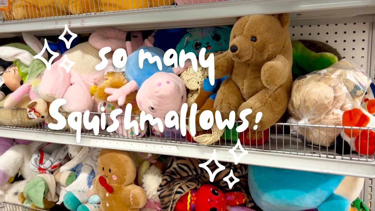 Plushie Hunt | new & thrift, Bellzi, Squishmallows & more!