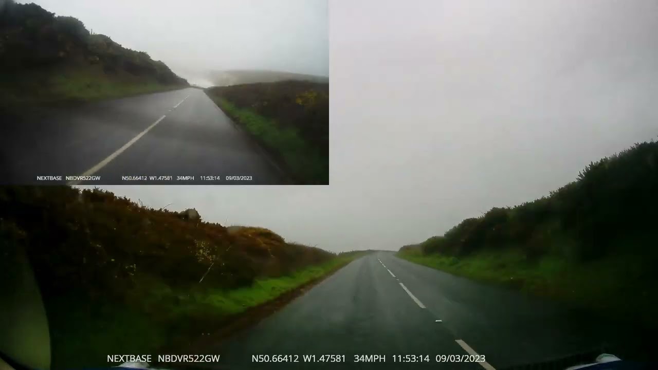 Driving on the Isle of Wight - Round the Island in 10 minutes - March 2023