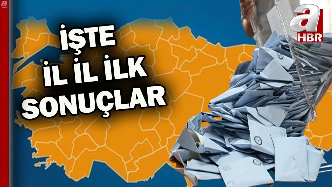 Oylar sayılıyor! İşte il il ilk sonuçlar... | A Haber