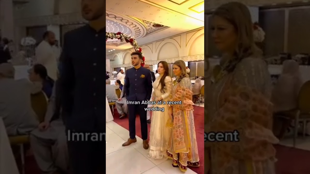 Imran Abbas at a recent Wedding