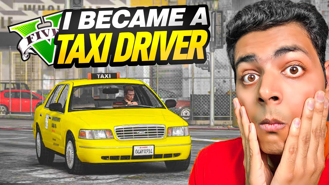 I Became A Taxi Driver To Earn $1 Million In GTA 5 Grand RP | $1 Million Challenge Day #5