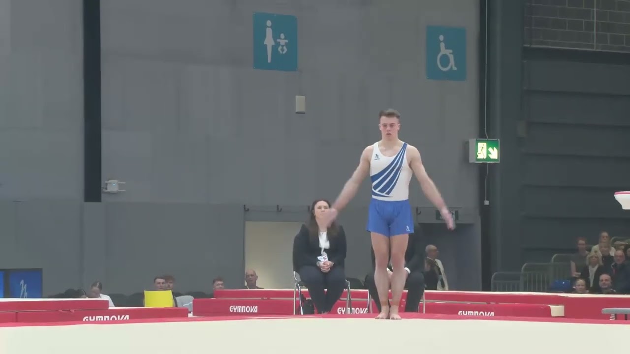 Luke Whitehouse - GOLD-Floor-MAG SNR App-2023 Gymnastics British Championships