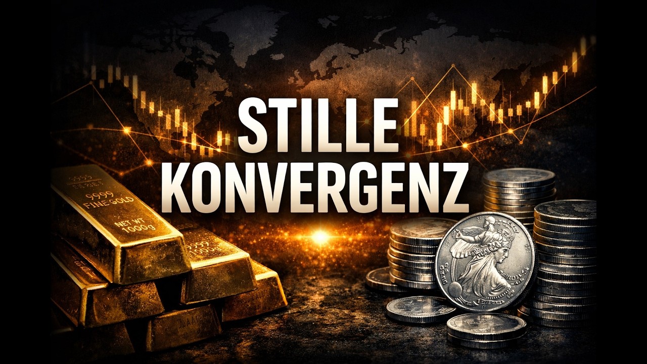 Die stille Konvergenz die Gold und Silber jetzt antreibt!