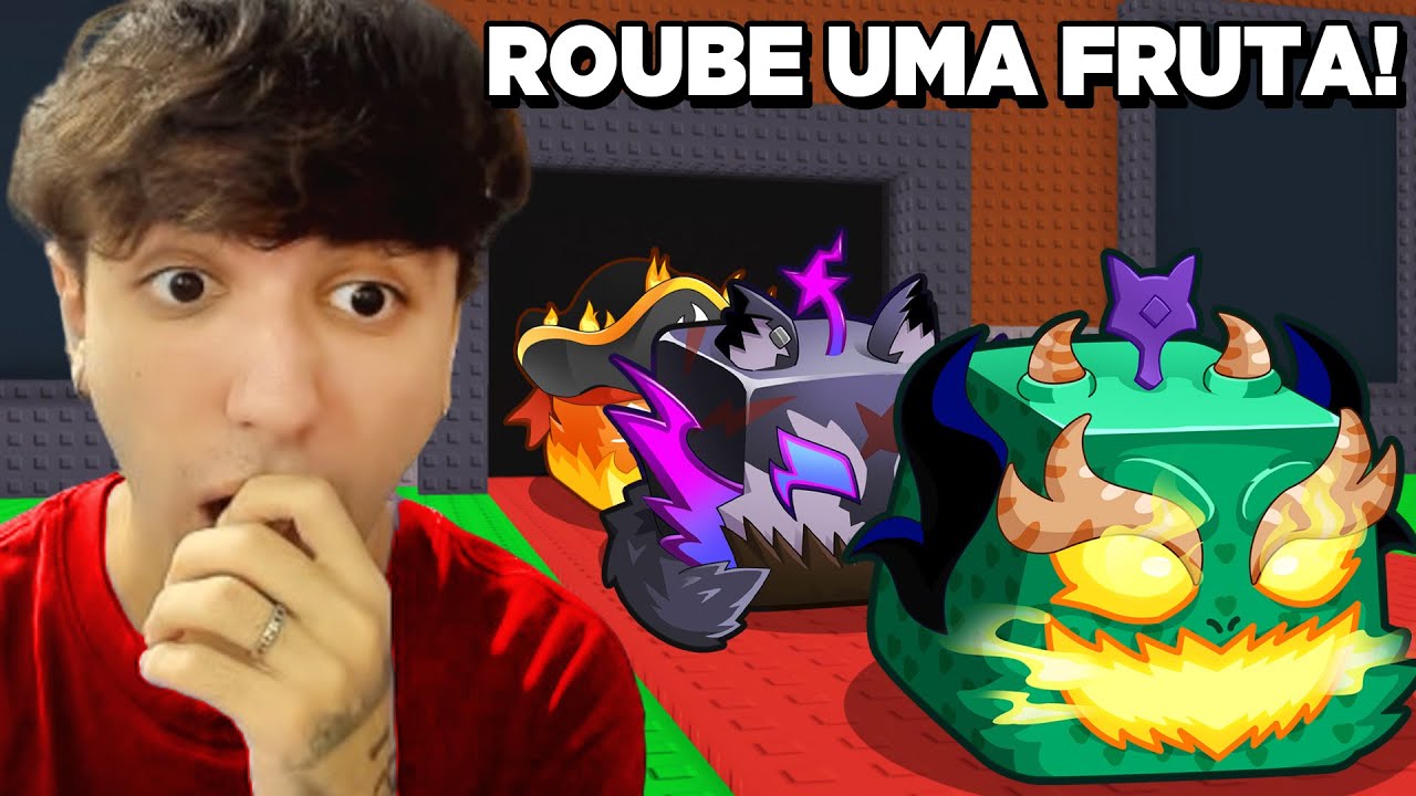 ROUBE UMA FRUTA COM PODERES DE ONE PIECE NO ROBLOX!
