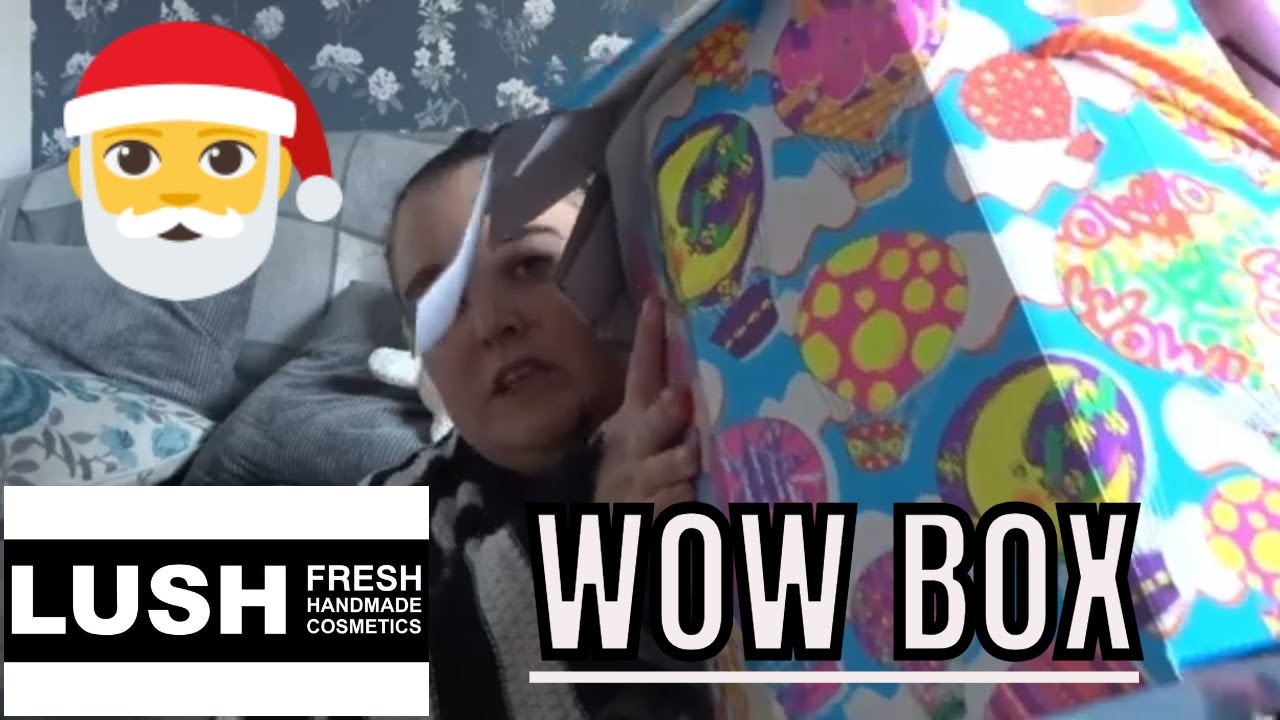 LUSH WOW GIFT BOX UNBOXING!