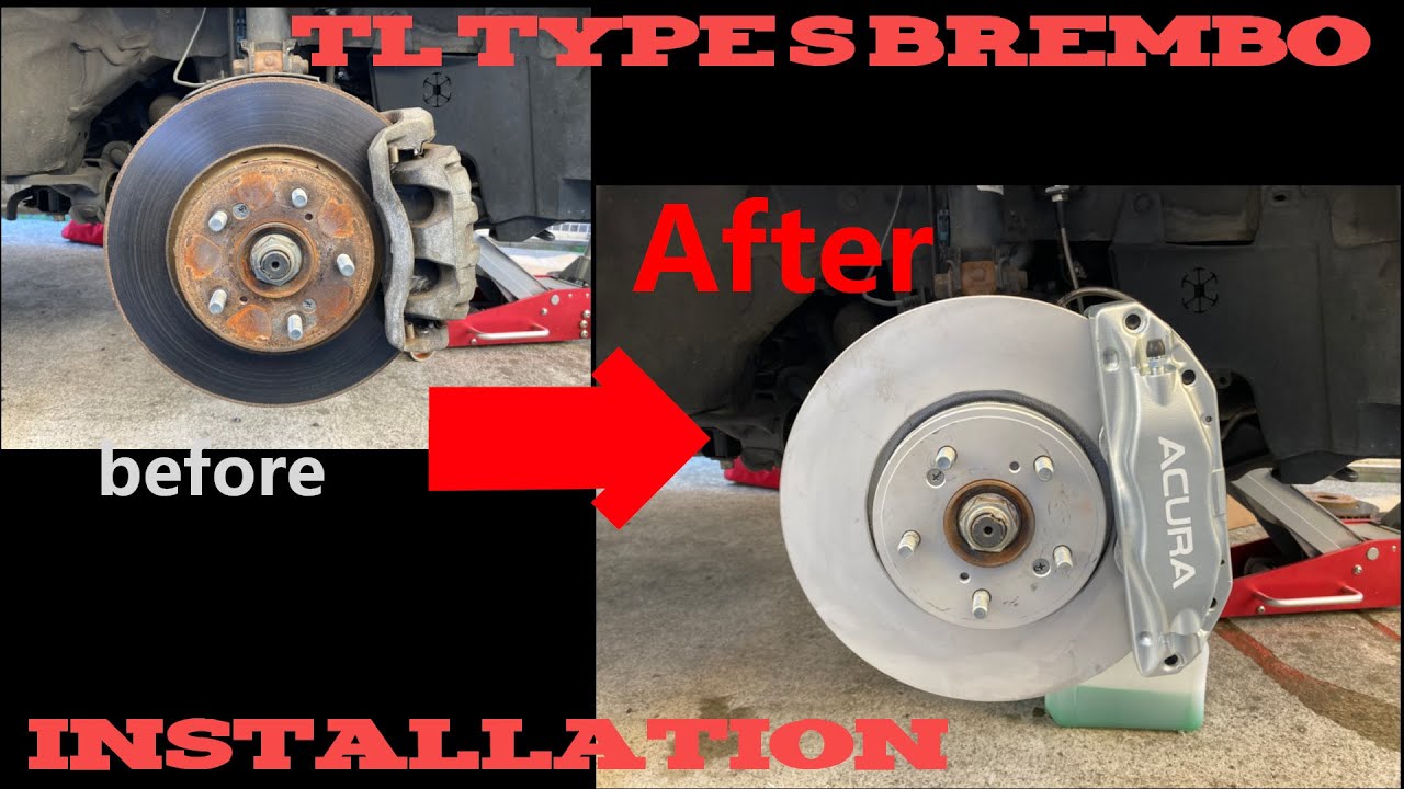 【TL-S Brembo】07-12 RDX Brake Upgrade 【Japanese  Build】