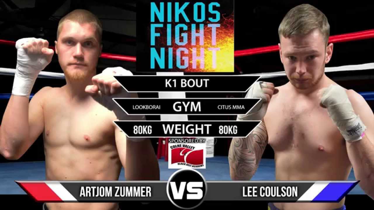 Niko Fight Night 6: Artjom Zummer vs Lee Coulson