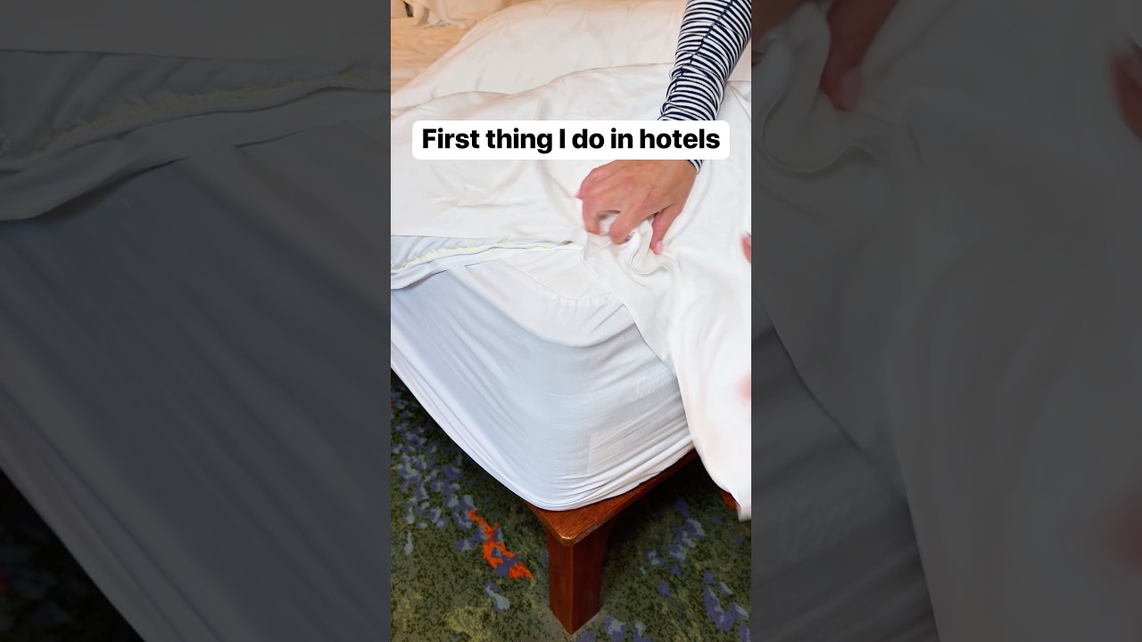 Diy temporary bed bumpers for hotel rooms #mom #hotel #kidsbed