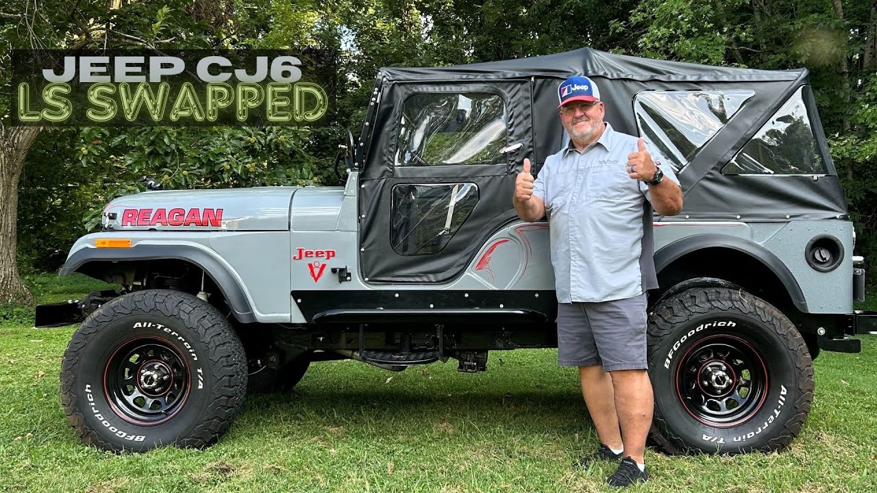 Very Rare Jeep CJ6 LS Swapped!