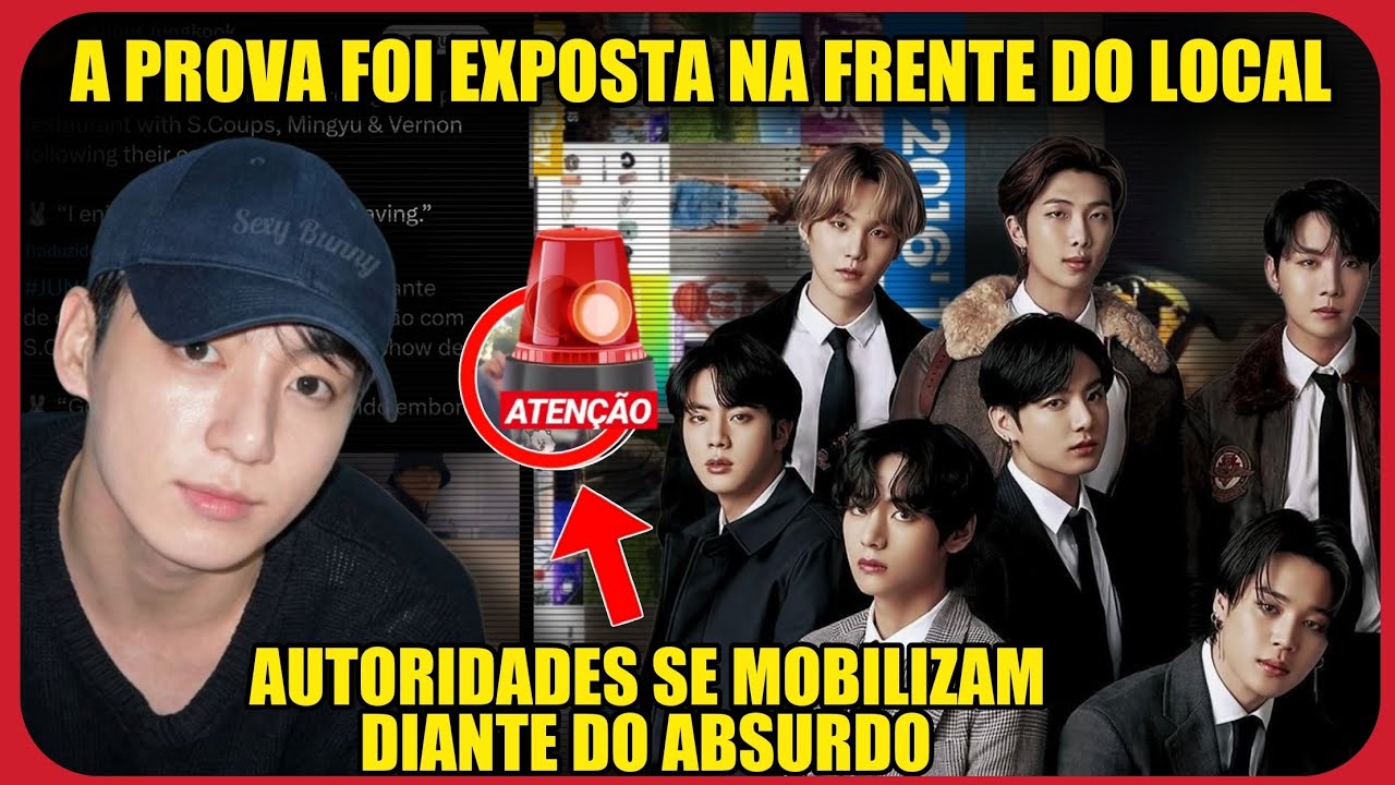 😱AUTORIDADES SE MOVEM DIANTE DE ABSURDO RELACIONADO AO BTS;JK DE PIJAMA NA RUA VIRALIZA; ENCONTRO E+