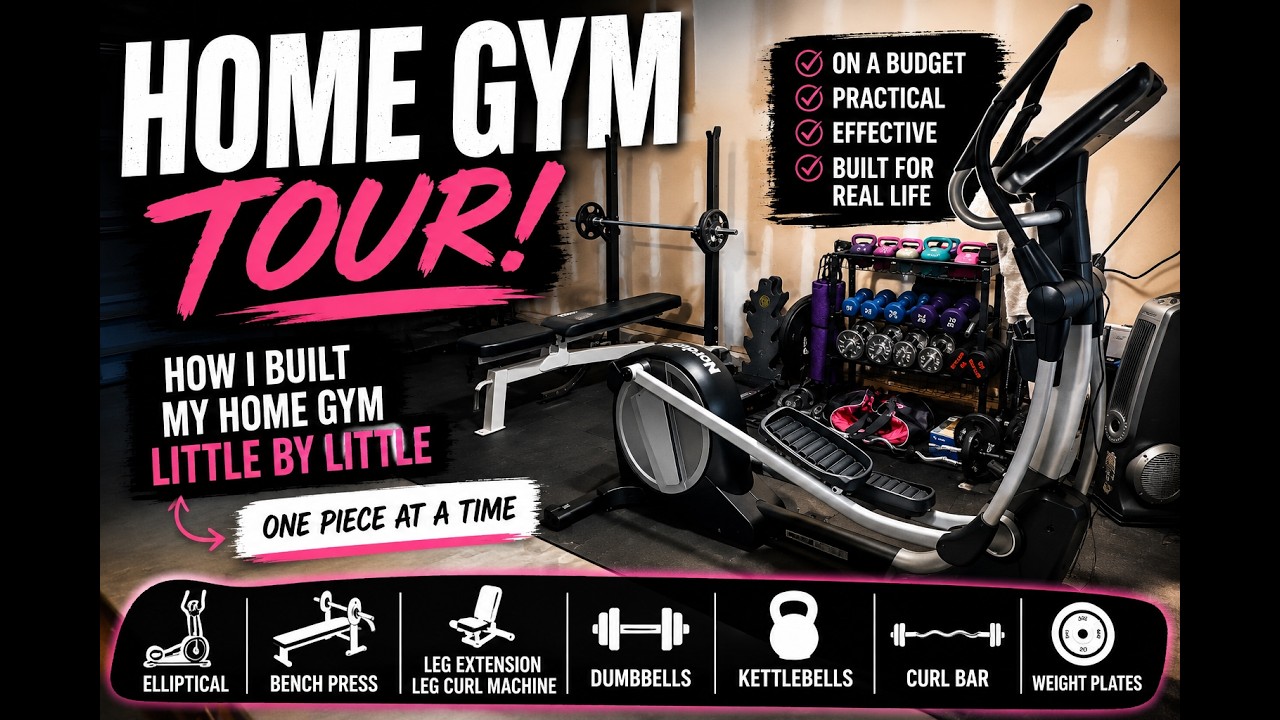 Home Gym Tour - How I built out my home gym little by little