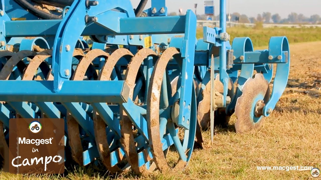 IN CAMPO: Erpice a dischi HELIODOR 9/400 LEMKEN