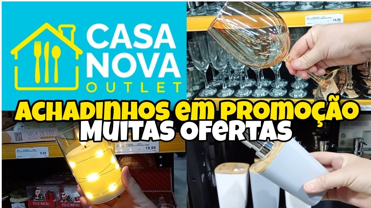 ✅ACHADINHOS BARATINHOS PARA O LAR 🏡|CASA NOVA OUTLET - NOVIDADES E PROMO&Ccedil;&Otilde;ES  😱✨🥰