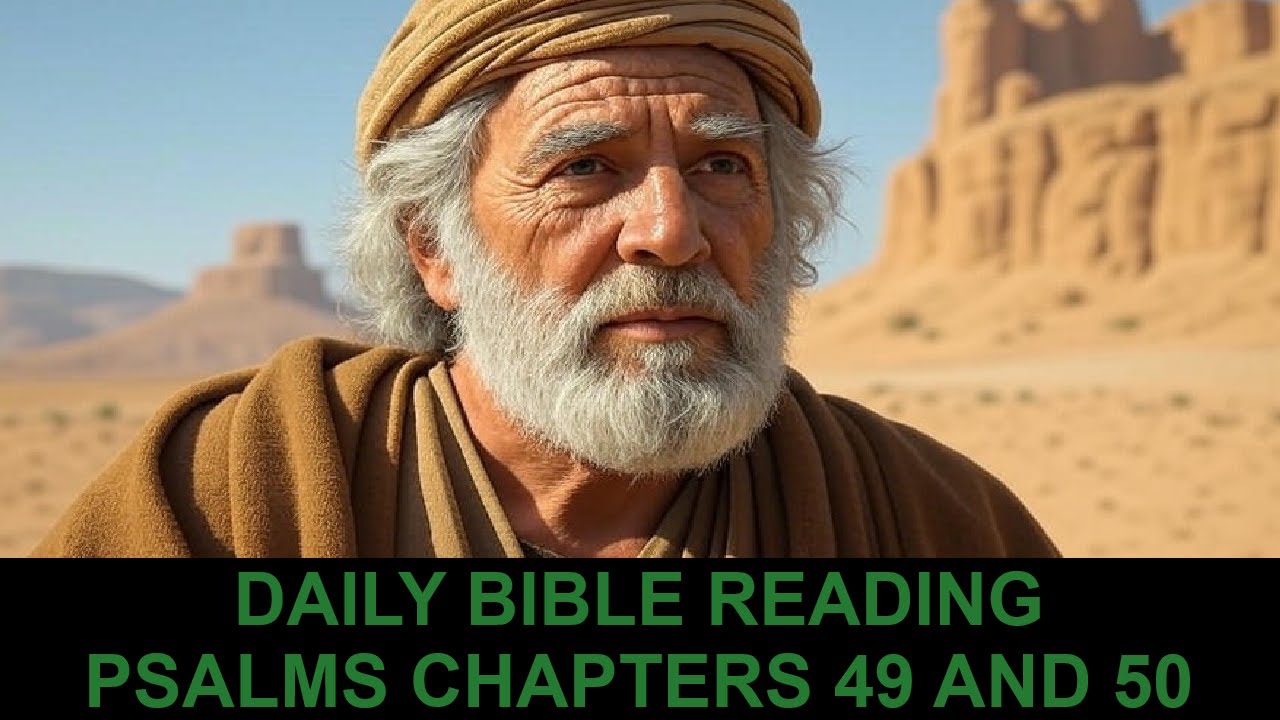 Daily Bible Reading - Psalms 49 and 50 - Episode 425