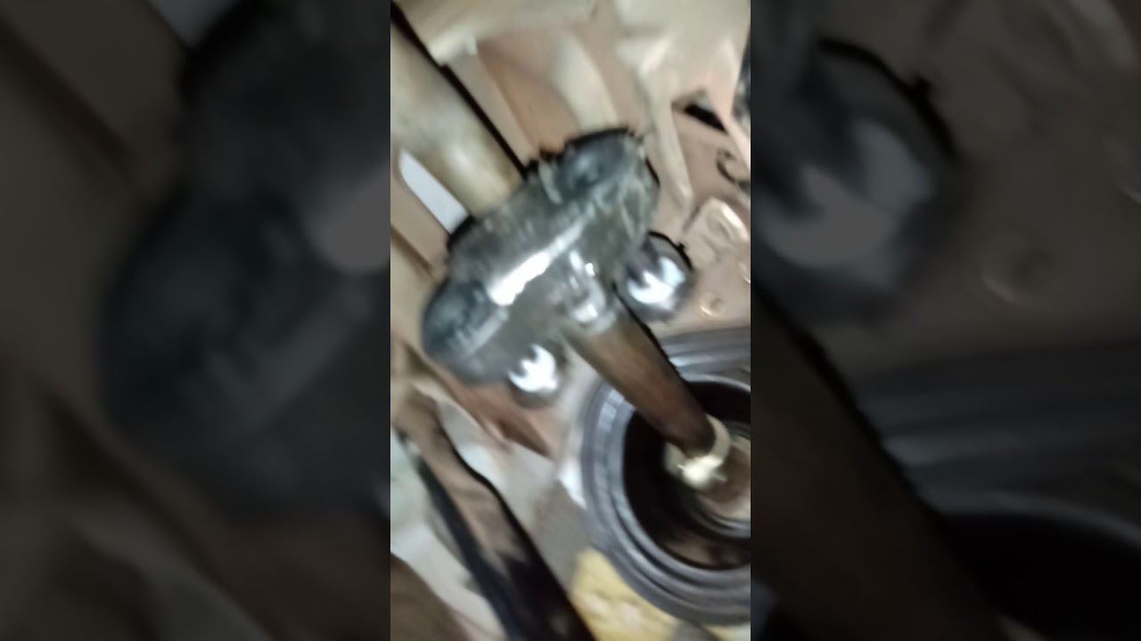 Trocando a bucha da barra de direção