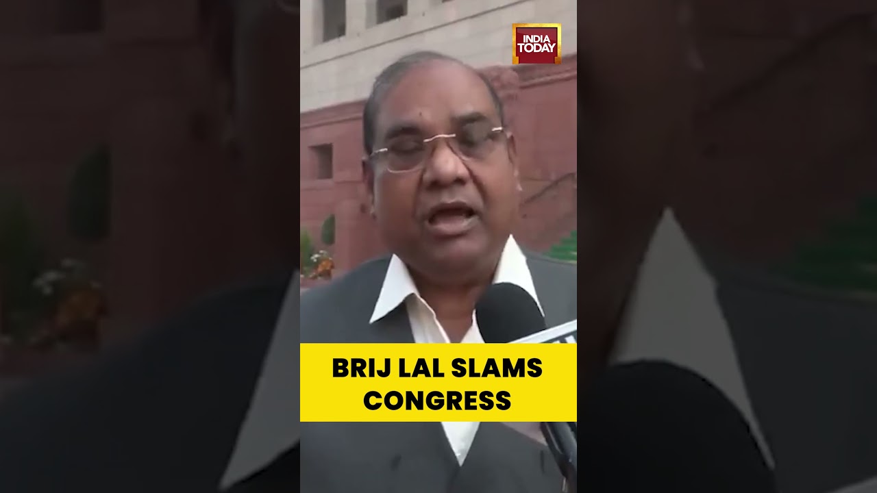 Brij Lal slams Congress over Prithviraj Chavan remark | 