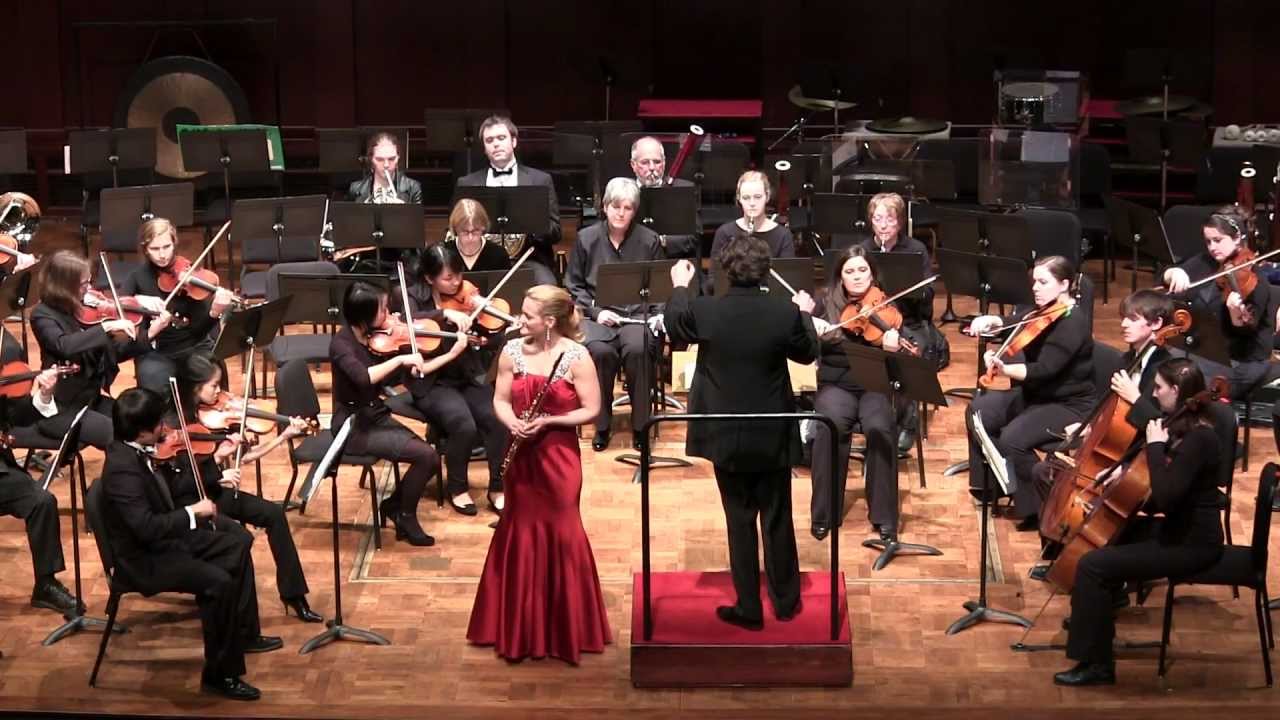Amy Porter performs Mozart G Major K. 313 Mvt 1. Allegro maestoso