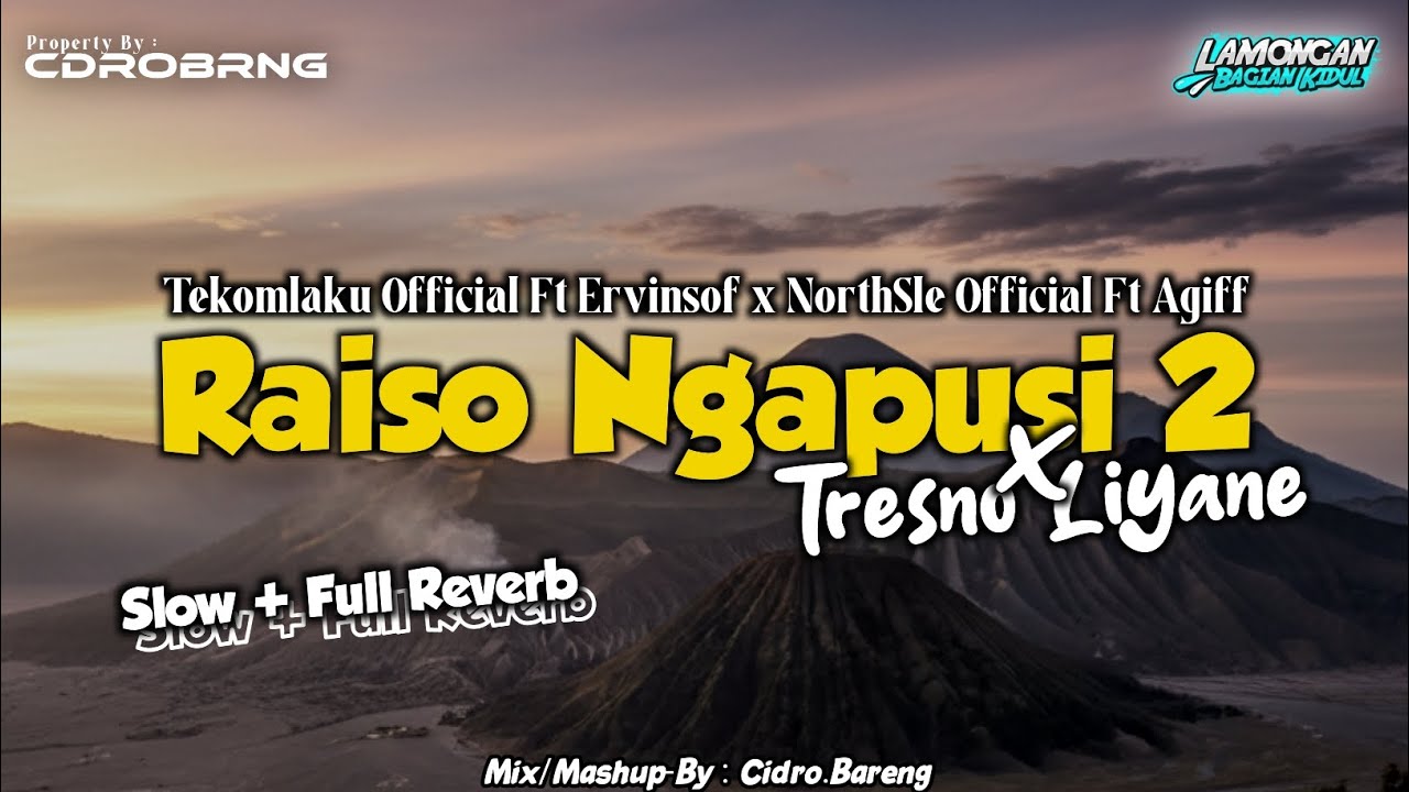 Raiso Ngapusi 2 x Tresno Liyane - Tekomlaku Ft Ervinsof x NorthSle Official Ft Agiff - (Slow+Reverb)