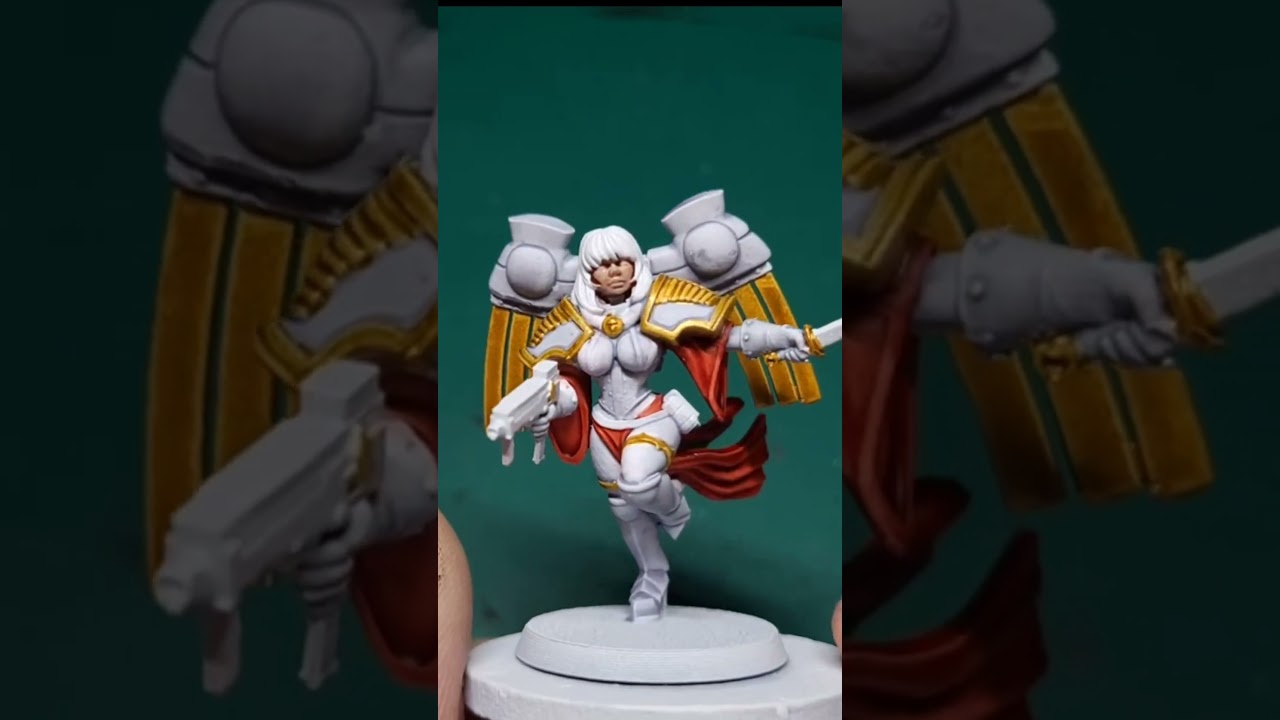 Full video on my channel, perfect for background watching #warhammer40k #speedpainting #minipainting
