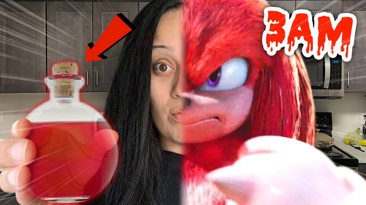 (SCARY) DO NOT DRINK SONIC THE HEDGEHOG 2 POTION FROM THE DARK WEB AT 3AM!! *TURNED INTO KNUCKLES*