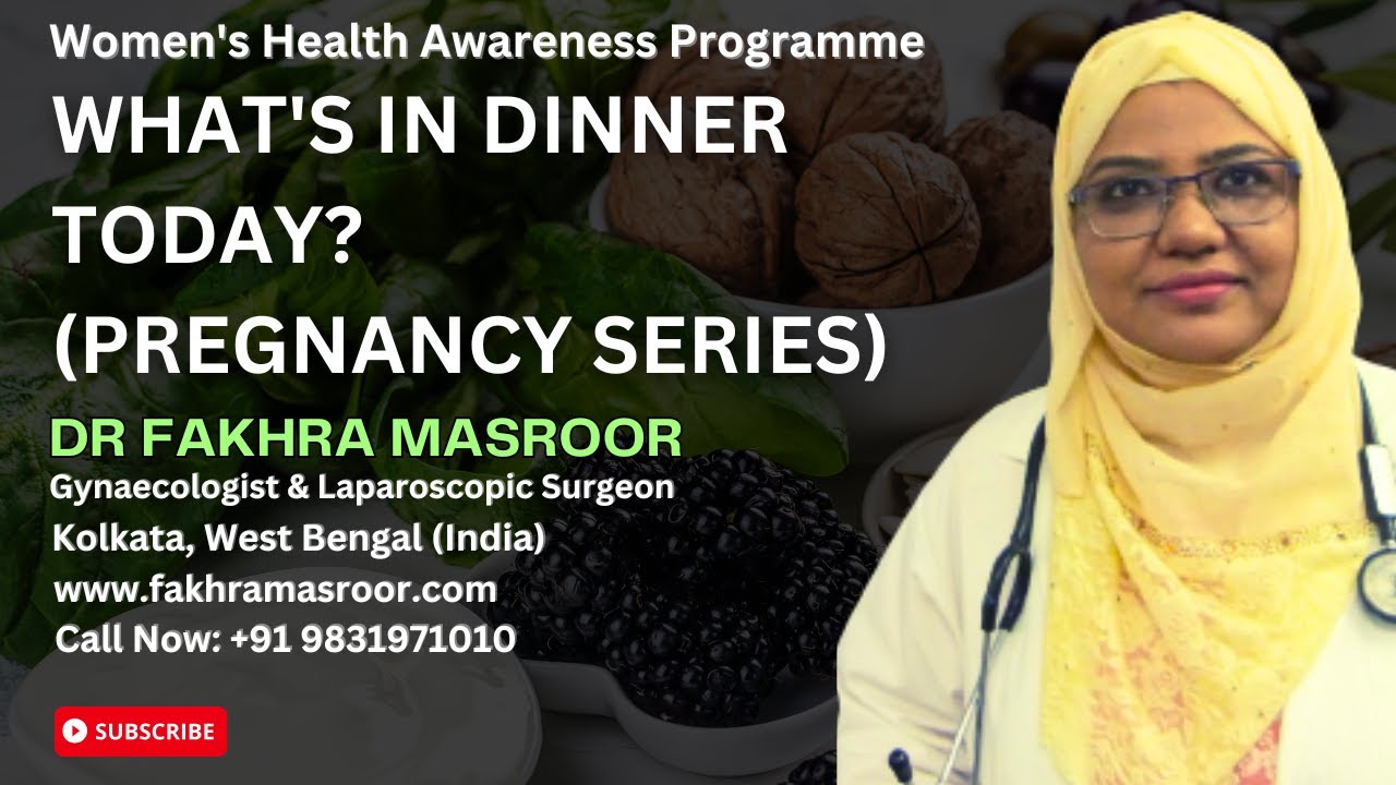 WHAT'S IN DINNER TODAY? PREGNANCY SERIES || Dr Fakhra Masroor | Gynaecologist & Laparoscopic Surgeon