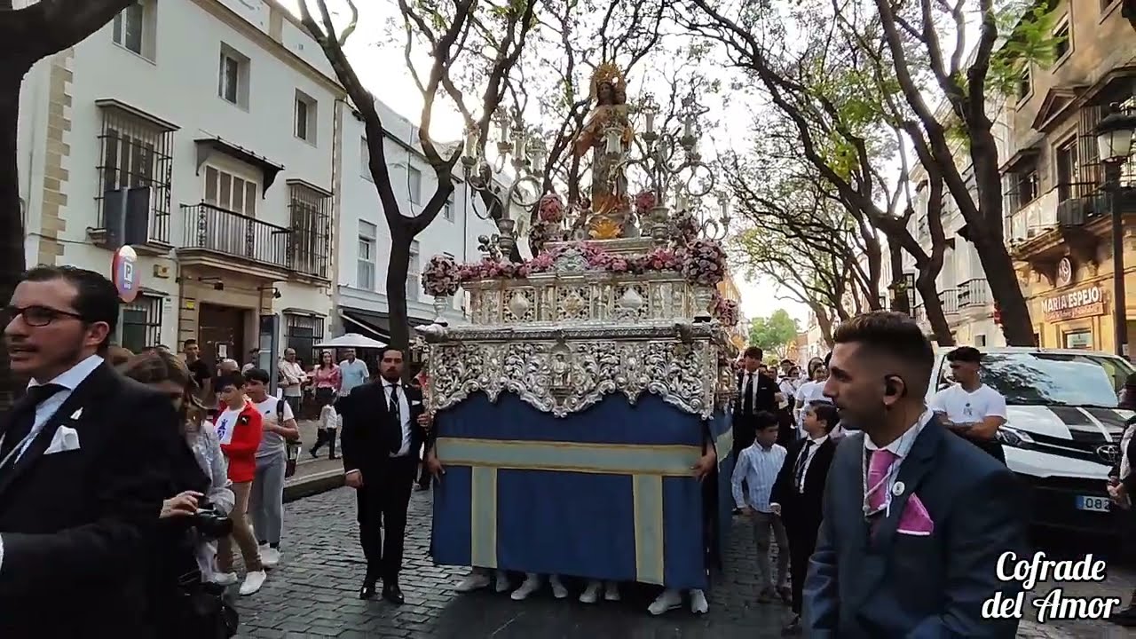 María Auxiliadora (Oratorio Festivo) por la Porvera, Jerez mayo 2023