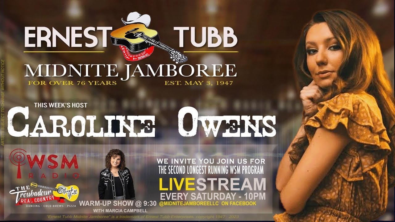 The Ernest Tubb Midnite Jamboree with Caroline Owens