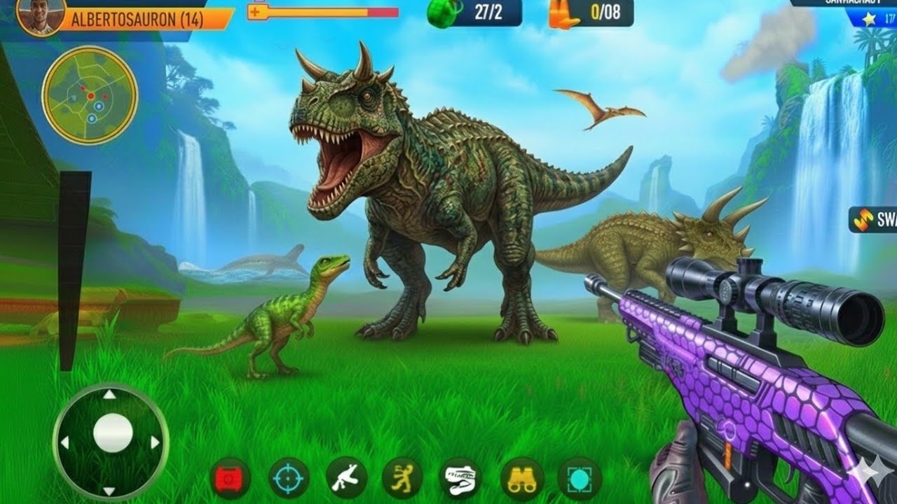 Wild Animal Hunter 3D: Epic Dinosaur Hunting Adventure 🦖🥸|New 2026 Update Gameplay #90