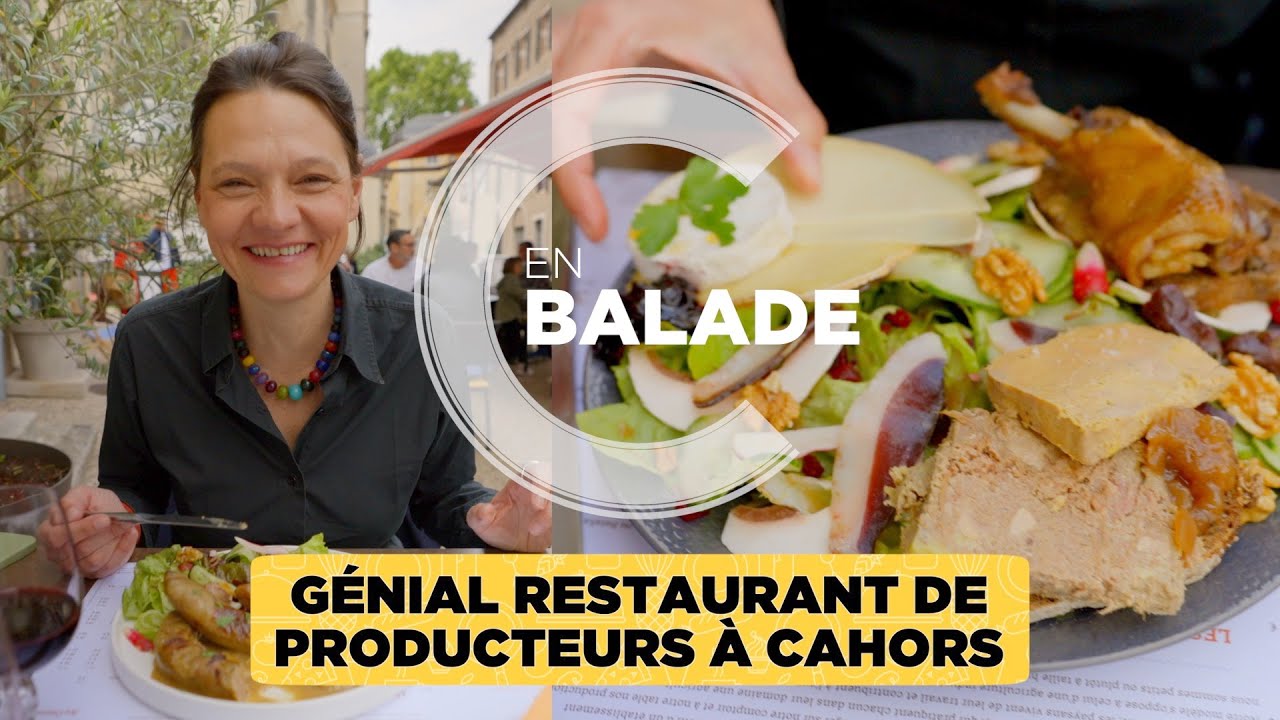 Génial restaurant de producteurs à Cahors