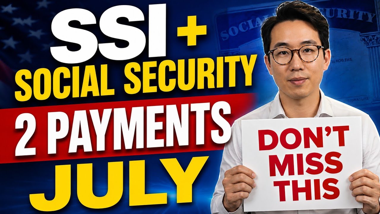SSI + Social Security? July Pays You Twice &mdash; Here's Exactly When (What to Do If One Is Late)