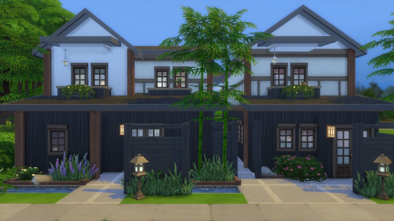 【sims4】題名のない建築動画Part3 Japanese House