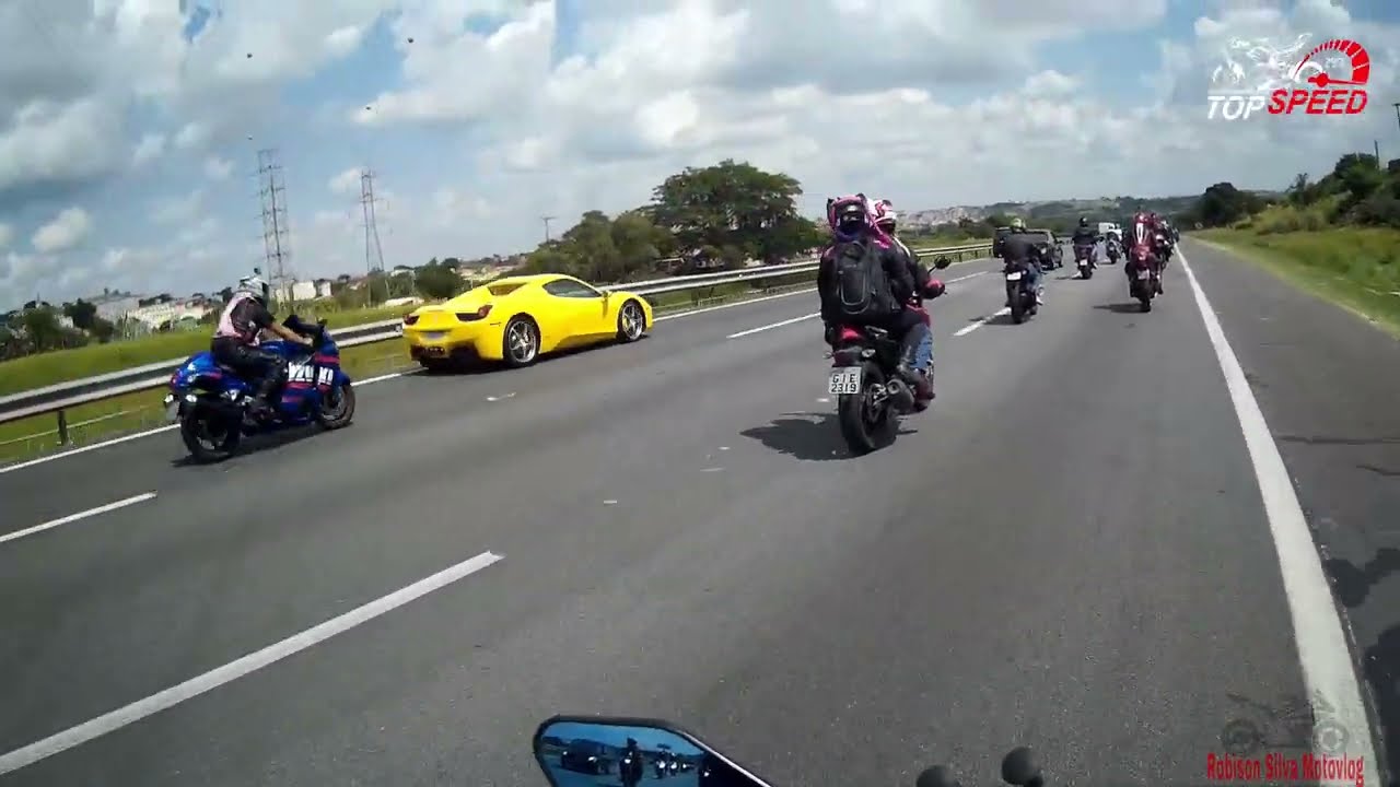 ROLÊ DE MOTO PARA PIRACICABA COM O GRUPO TOP SPEED, MOTO DR-160