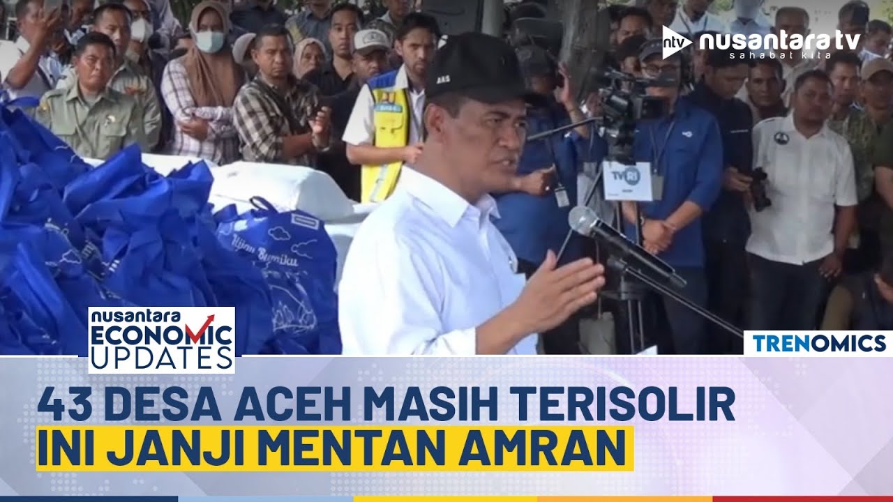Mentan Amran Janji Bantu Pemulihan Pertanian Aceh: Ada Bantuan Benih Gratis | NEU