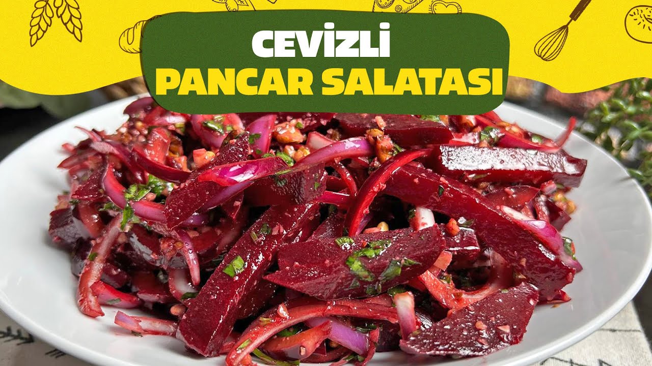 Kış Sofralarının Gözdesi: Cevizli Pancar Salatası Tarifi 👌