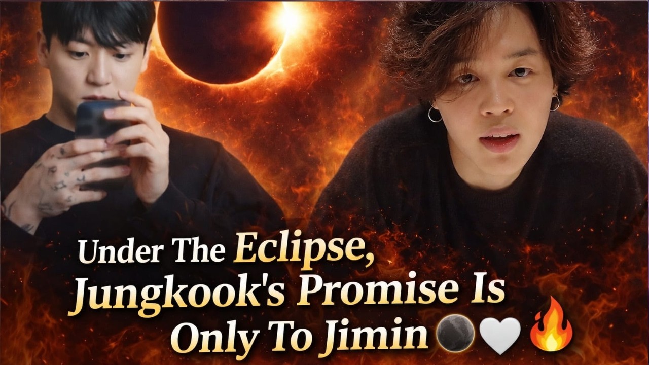 Under The Eclipse, Jungkook's Promise Is Only To Jimin 🌑 🤍🔥
