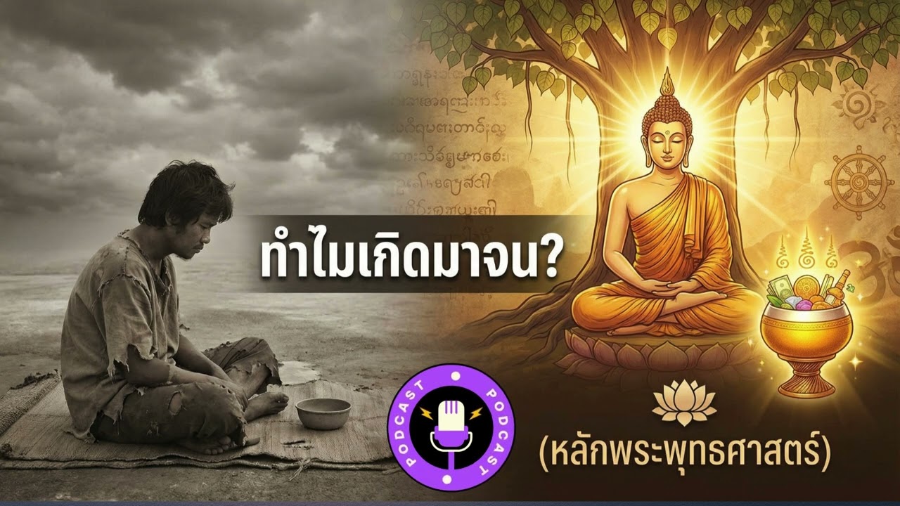 ทำไมเกิดมาจน (หลักพระพุทธศาสตร์)
