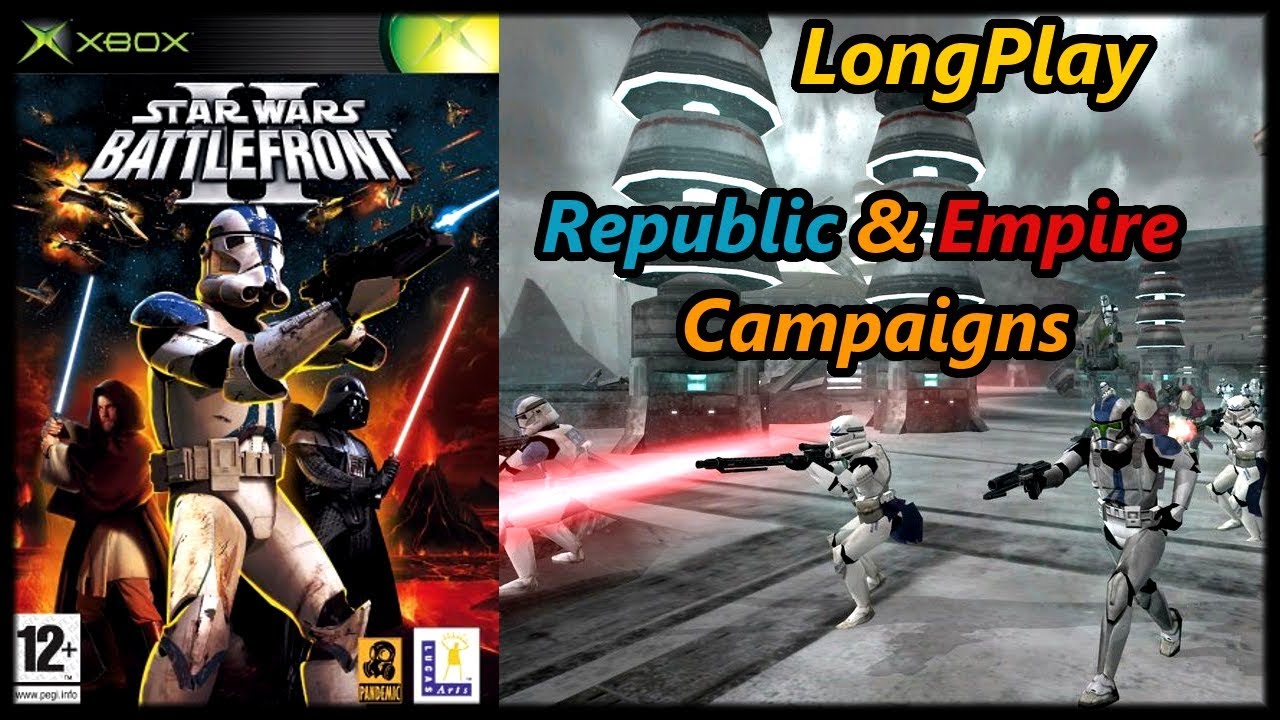 Star Wars: Battlefront II - Longplay (Republic & Empire Campaigns) Walkthrough (No Commentary)