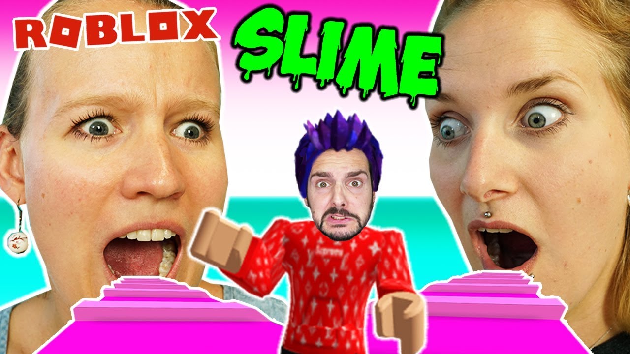 Roblox: VOR KATHIS & NINAS SLIME ENTKOMMEN! KAAN GEFANGEN IM SCHLEIM HIMMEL! Escape The Slimes Obby